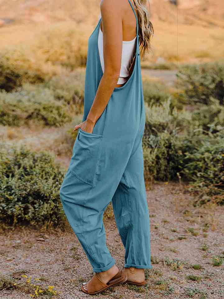 MADE TO ORDER: Blindsided Sleeveless Jumpsuit with Pocket