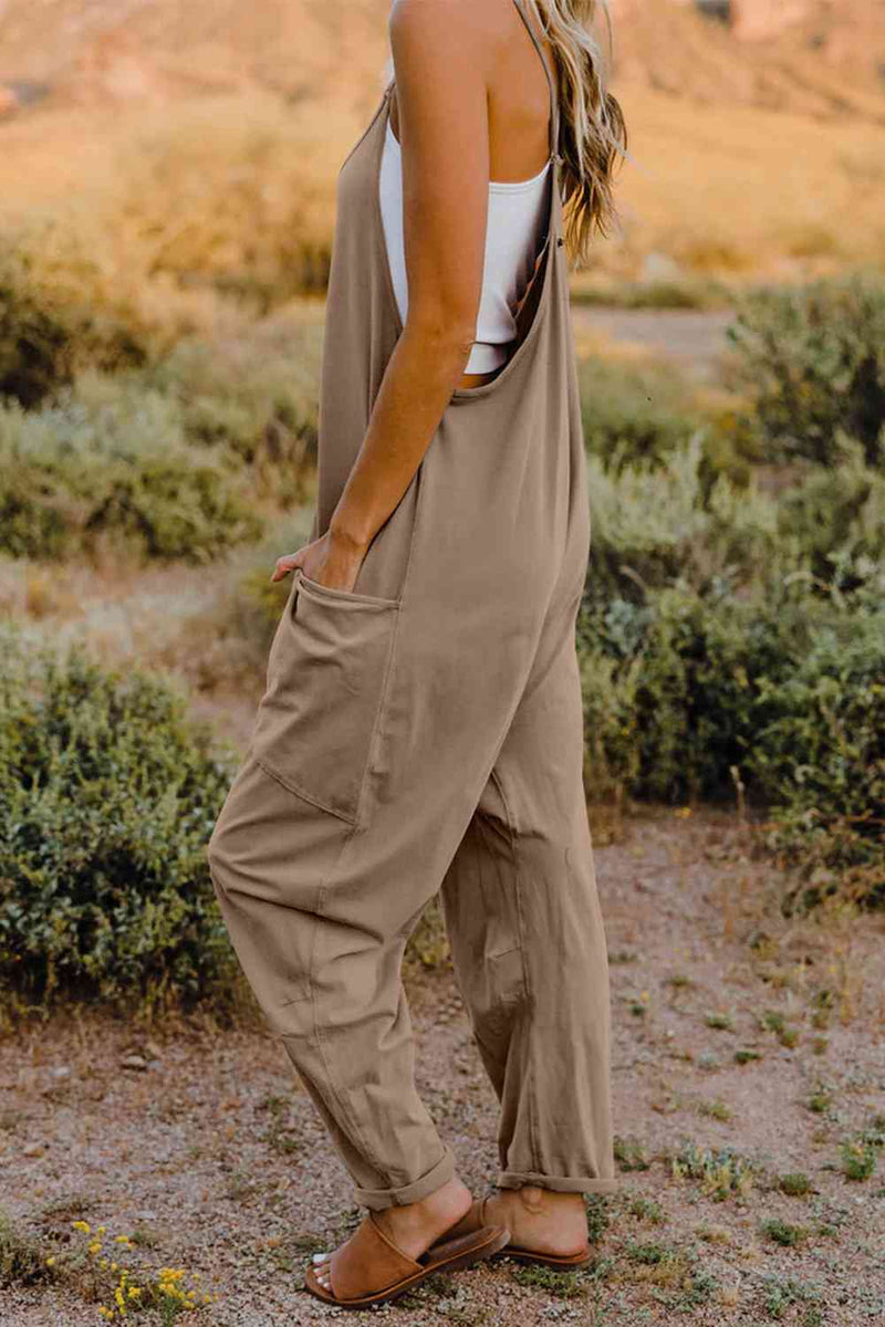 MADE TO ORDER: Blindsided Sleeveless Jumpsuit with Pocket