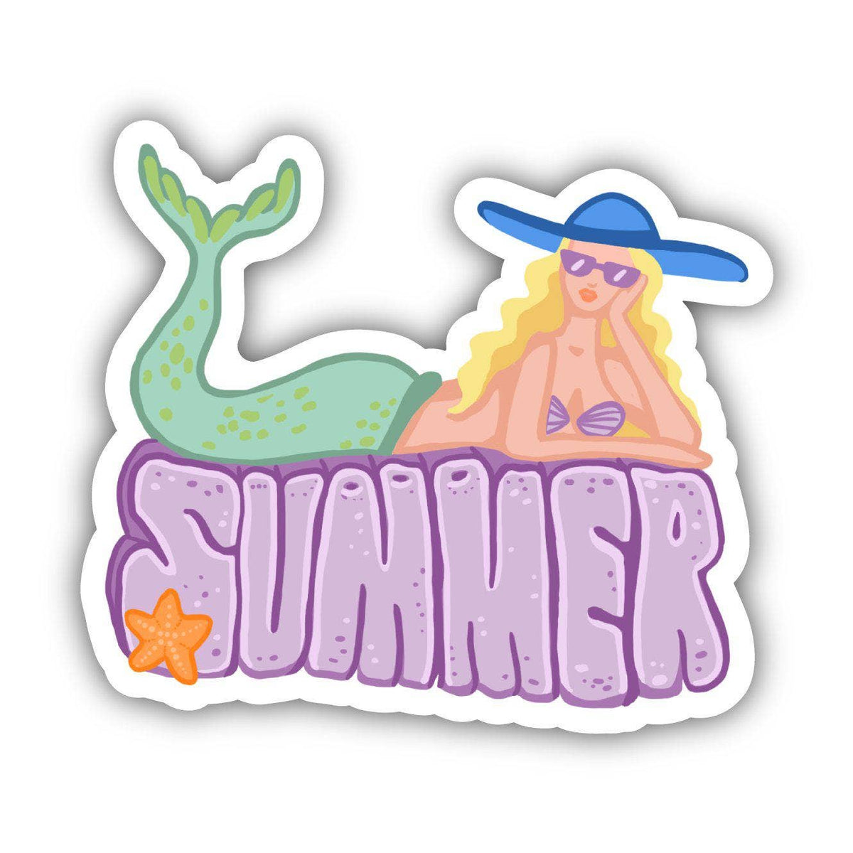 Mermaid Summer Sticker