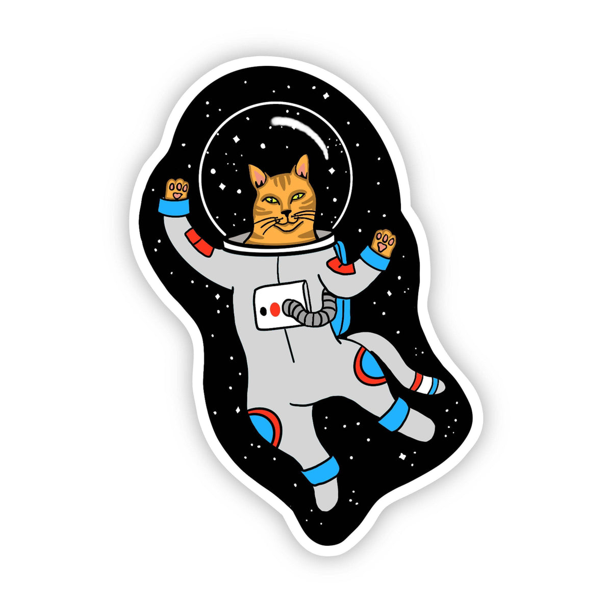 Cat Astronaut Sticker